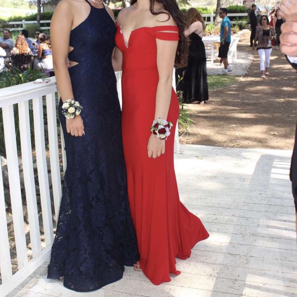 red prom dress!